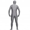 Combinaison intégrale grise en spandex