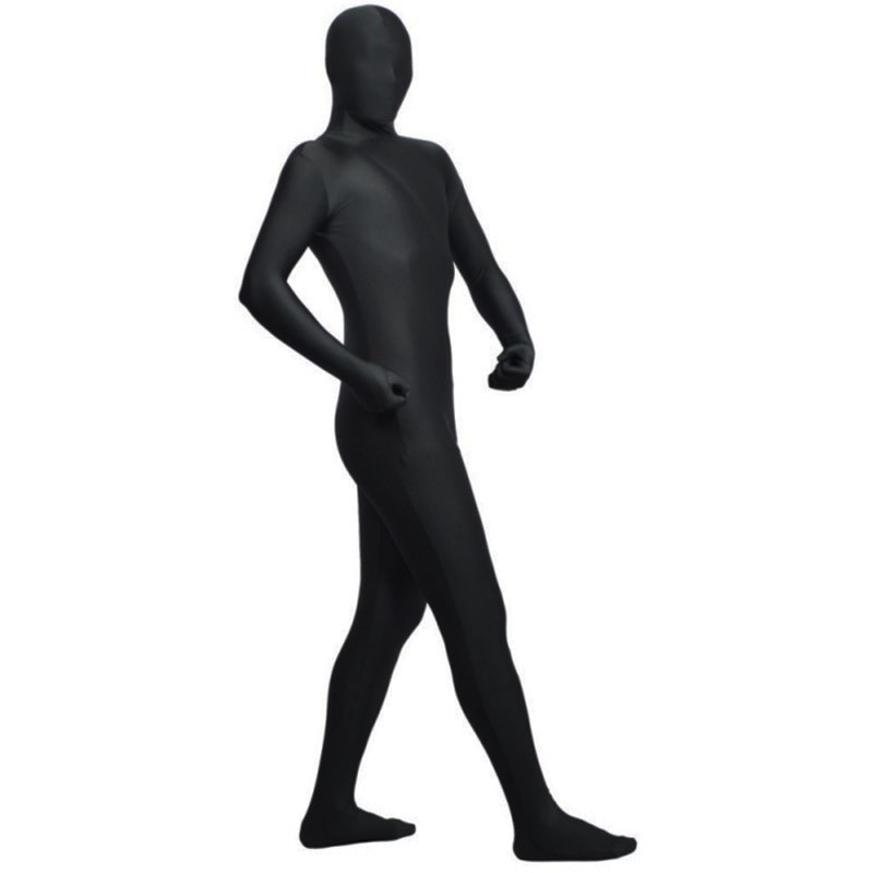 Combinaison intégrale en spandex noir