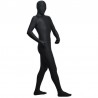 Combinaison intégrale en spandex noir