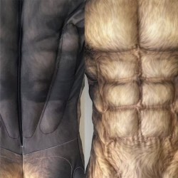 Costume de cosplay de berger allemand musclé