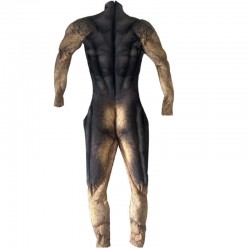 Costume de cosplay de berger allemand musclé