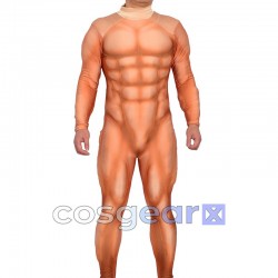 Unisex Padded Muscle Suit – Realistic Fit for All Genders