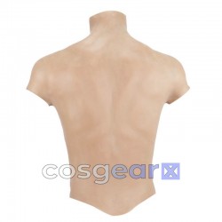 医療グレード シリコン製 リアルマッスルチェスト｜コスプレ・撮影用