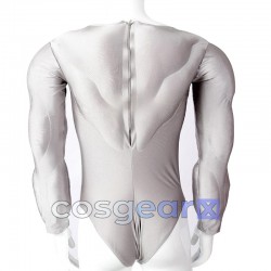 Cosplay-Muskel-Bodysuit für Männer & Frauen – 3D Gepolsterter Oberkörper & Dreieck-Unterteil