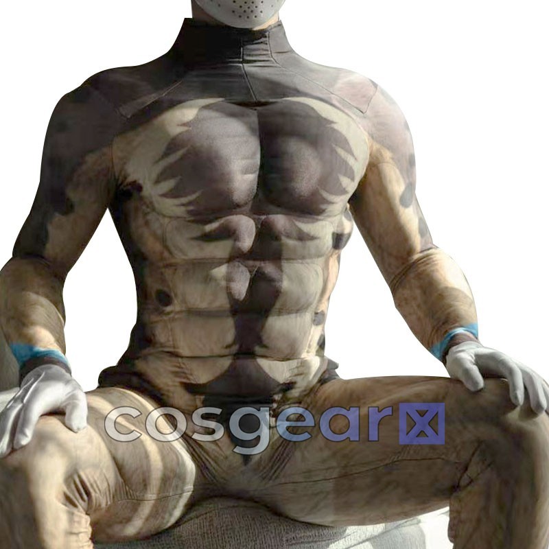 3D Muskel Zentai Fursuit