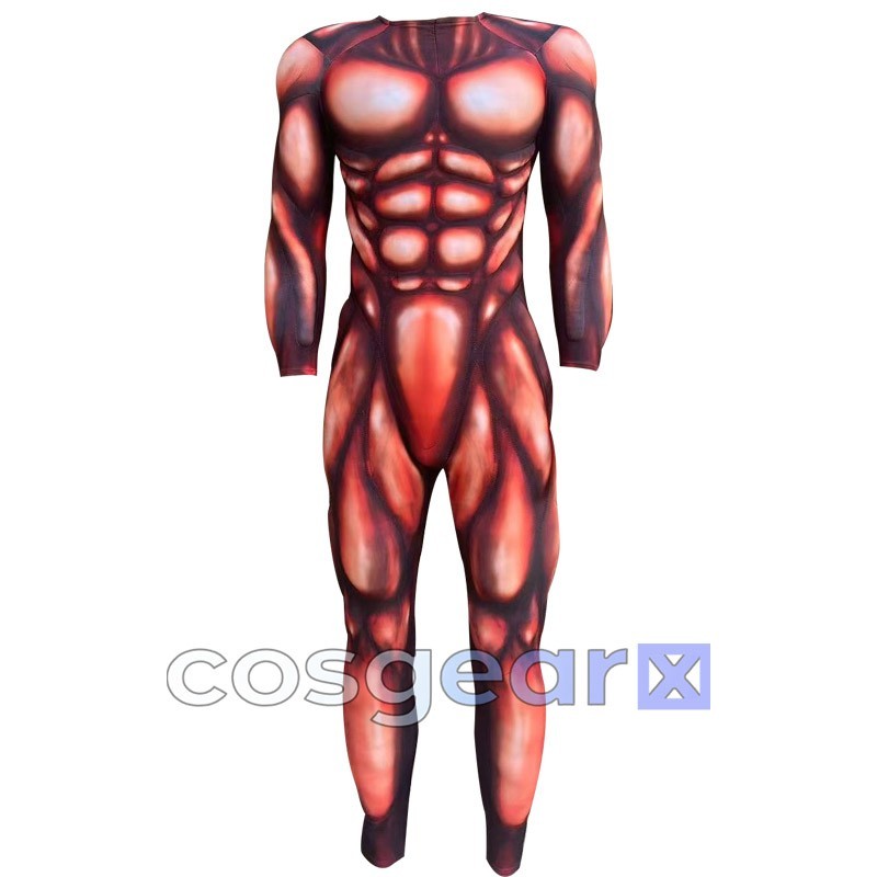 Combinaison musculaire pour cosplay