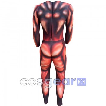 Combinaison musculaire pour cosplay